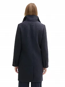 Пальто TOM TAILOR с воротником-стойкой synthetic.ua - Фото 1