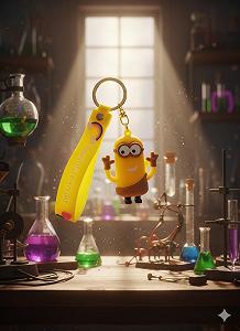 Брелок міньйон "Нікчемний Я" Minion Кевін Kevin фігурка іграшка для ключів, рюкзака, сумки 6,5 см - Фото 1