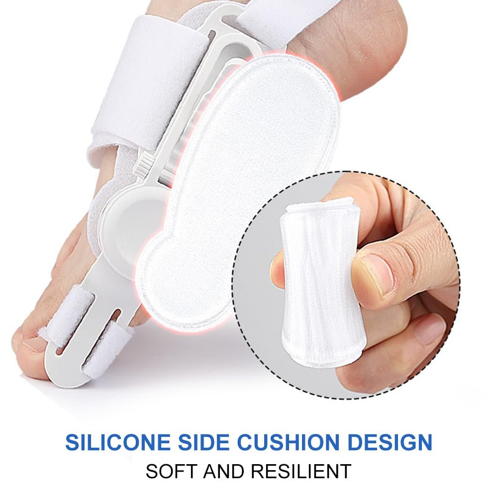 Шина для коррекции Hallux Valgus, регулируемая, фиксатор для большого пальца ноги, фото №4