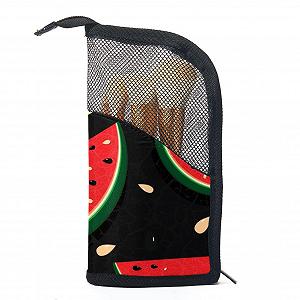 Набор кистей для макияжа с органайзером Sommerfrucht Wassermelone, 12 шт. - Фото 1