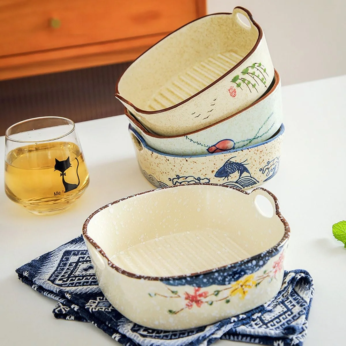 Форма для запекания Small Ceramic Square Square A 17 см Квадратная, фото №5 Форма для запекания Small Ceramic Square Square A 17 см Квадратная, фото №5