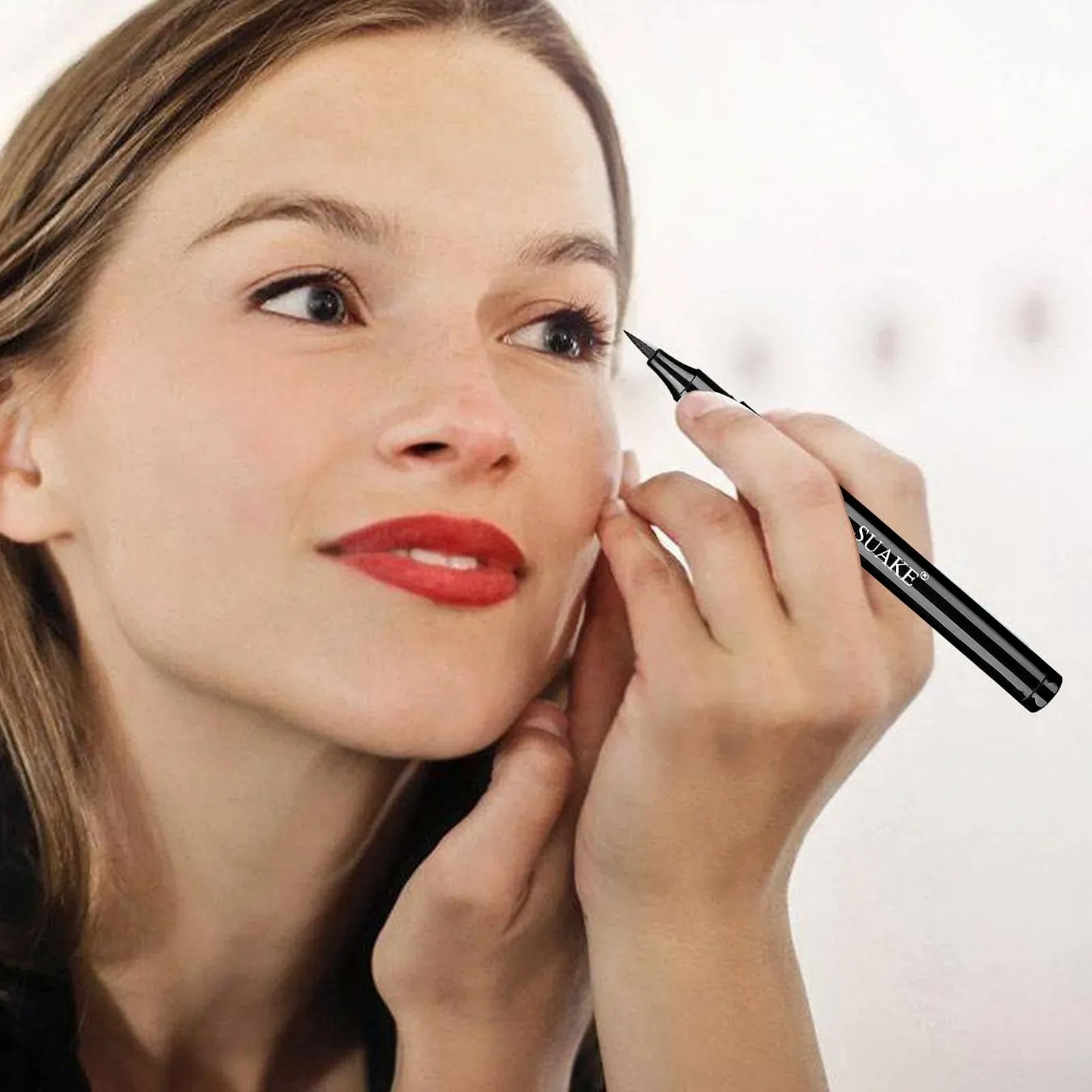 Рідка Підводка для Очей Fowybe Водостійка, Чорна, фото №7