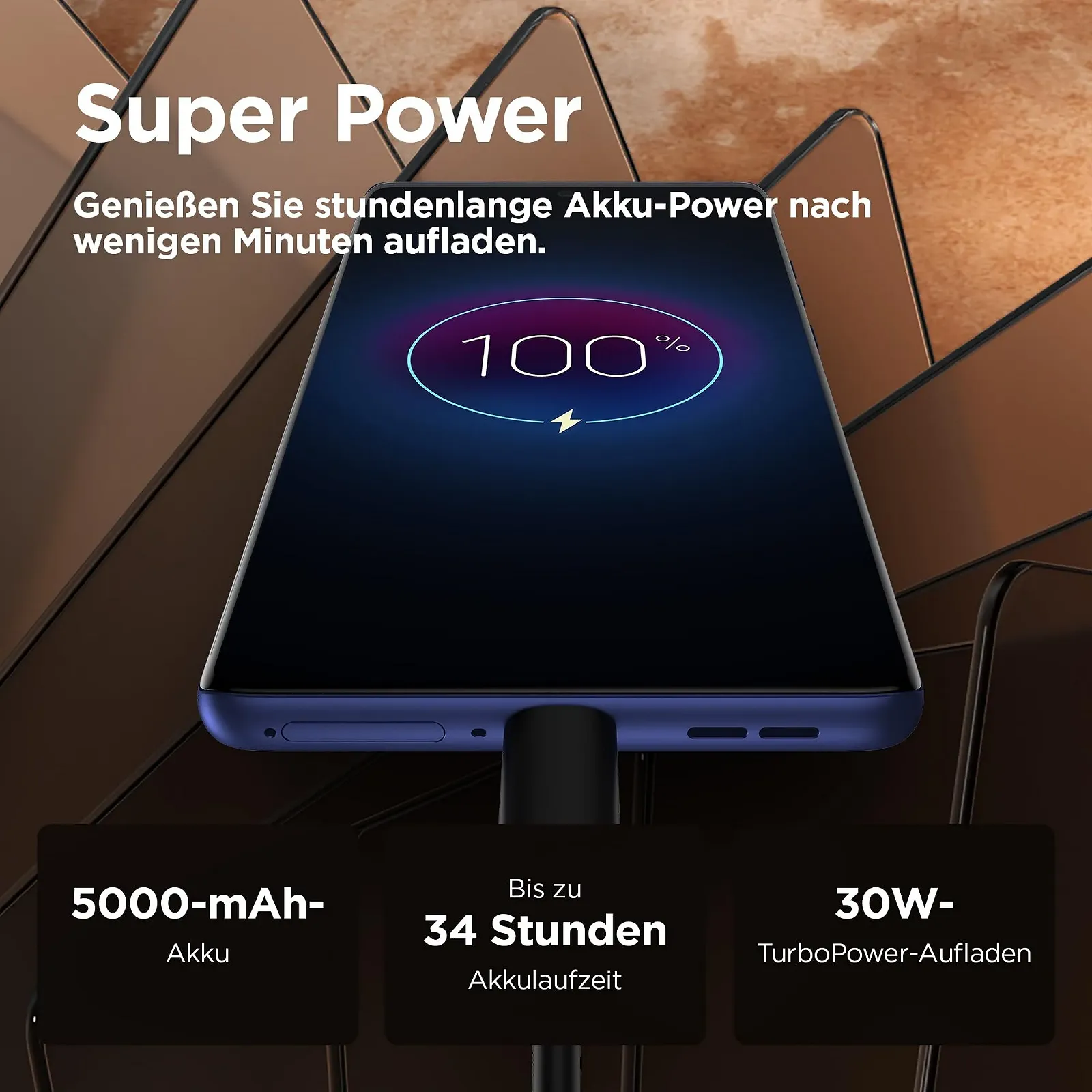 Смартфон Motorola Moto g85 5G 6.67" FHD+ дисплей, 50 MП камера, 8/256 ГБ, 5000 мАч, Android 14, Urban Grey + защитный чехол [Эксклюзивно для Amazon], фото №6