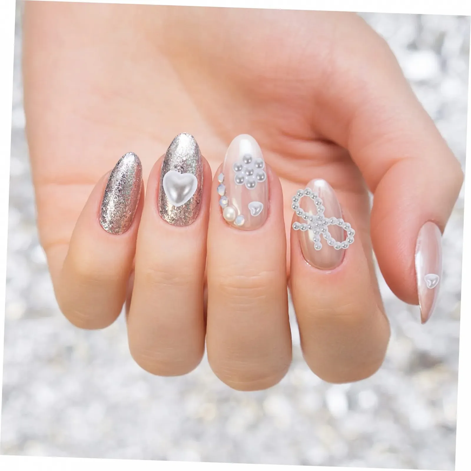 Прикраса для нігтів Намистини, фото №7