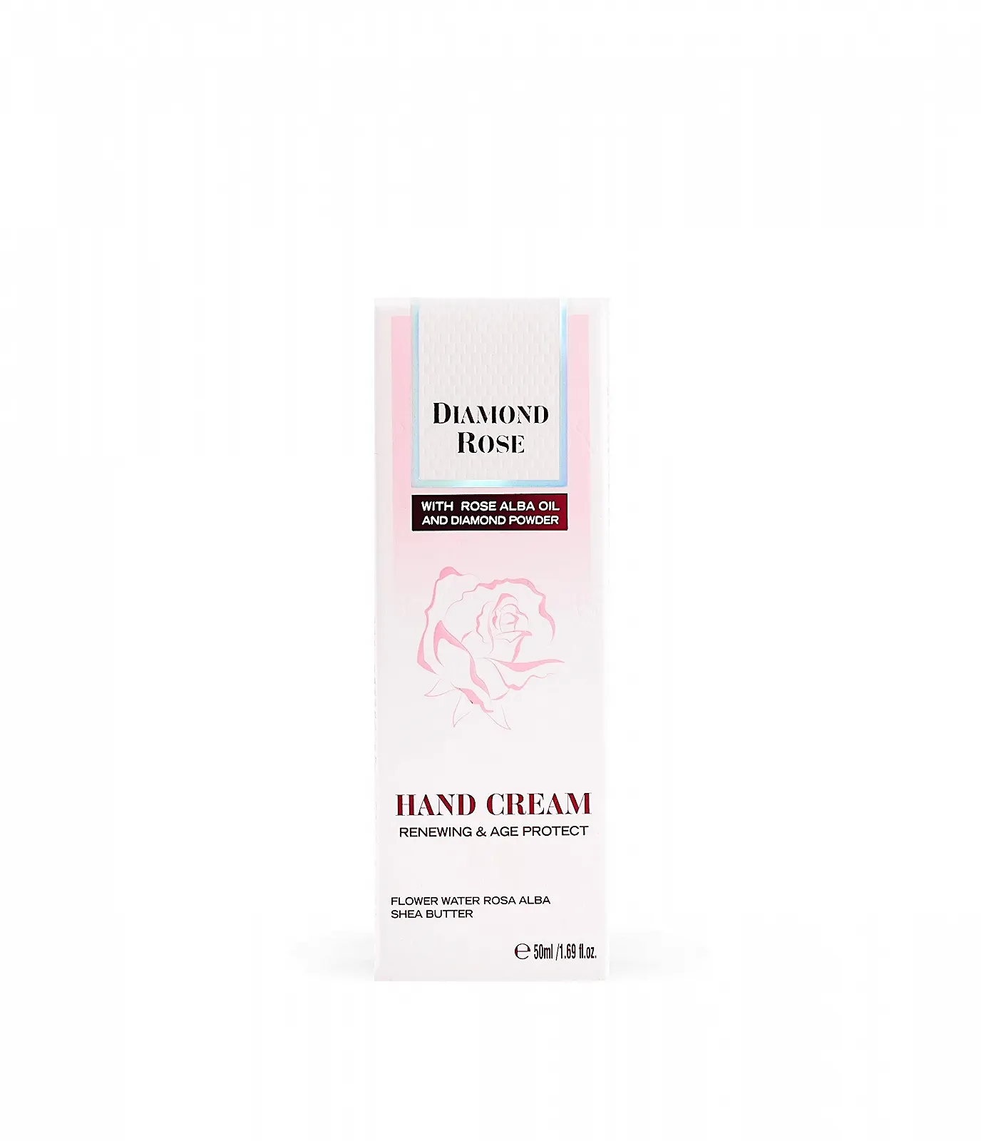 Крем для рук Diamond Rose Увлажняющий для очень сухой кожи рук с розовым маслом, розовой водой, экстрактом черной икры и маслом ши 50 мл, фото №2