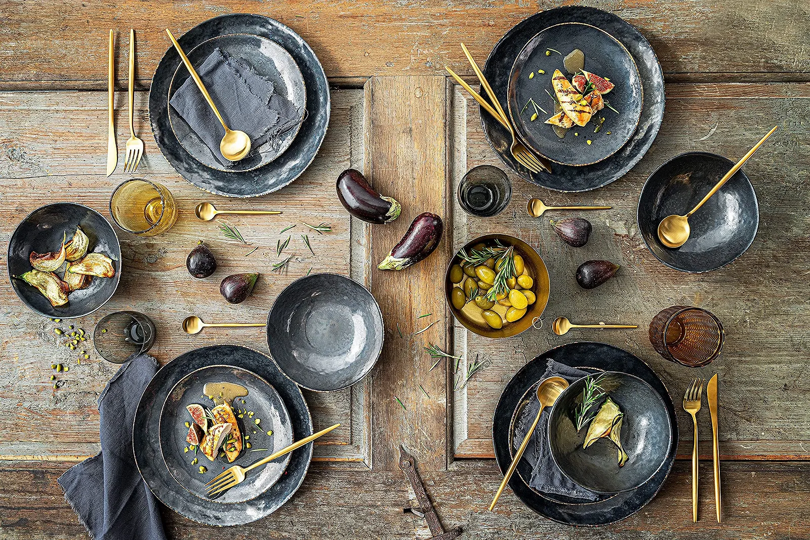 Миска SÄNGER Tombey Набор 4 шт 450 мл серый, фото №2