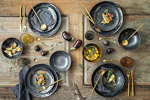 Миска SÄNGER Tombey Набор 4 шт 450 мл серый synthetic.ua - Фото 1