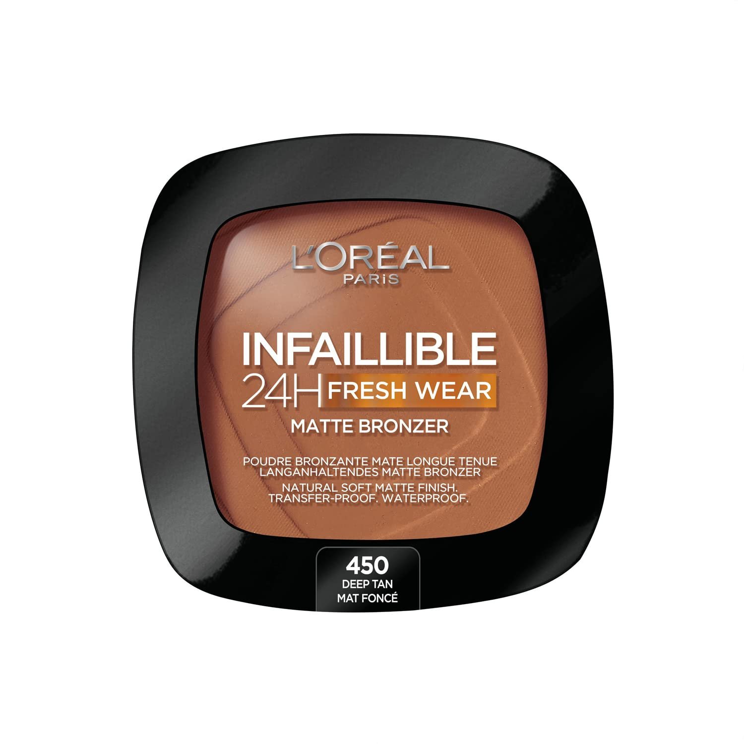 Бронзер L'Oreal Paris Infaillible 24h Fresh Wear 450 Deep Tan, фото №1