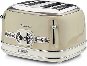 Купити Тостер Ariete Vintage 156/03-beige, бежевий - Фото 1 Тостер Ariete Vintage 156/03-beige, бежевий - Фото 1