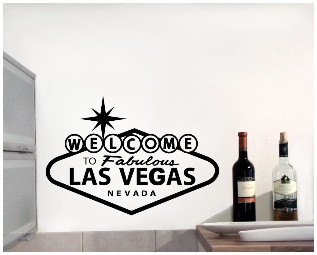 Наклейка на стіну "Welcome to Las Vegas" цитата, фото №2 Наклейка на стіну "Welcome to Las Vegas" цитата, фото №2