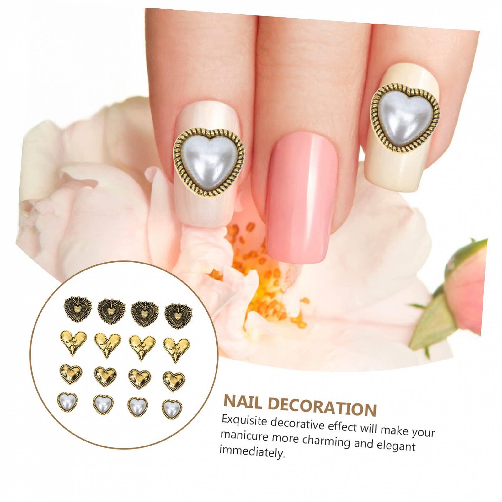 Прикраси для нігтів IMIKEYA Ретро, сплав, блискітки, фото №6