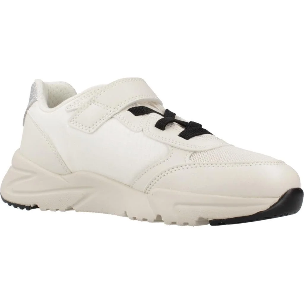 Кеди Geox Loftus Girl Шкіра білий, фото №5