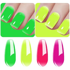 Гель-лак Vishine Neon Transparent Набір C026 synthetic.ua - Фото 1