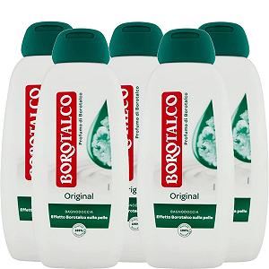 Гель для душу та ванни Borotalco Original 450 мл 5 шт - Фото 1