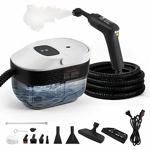 Купити Ручний пароочисник 2500 Вт 1600 мл 3 бар із 6 щітками та 3 швидкостями - Фото 1 Ручний пароочисник 2500 Вт 1600 мл 3 бар із 6 щітками та 3 швидкостями - Фото 1