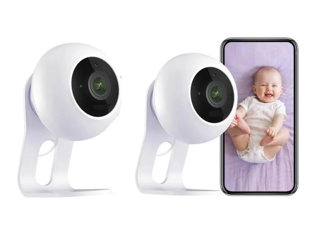 Відеоняня 2K HD Детекція руху Двосторонній аудіозв'язок Alexa 2 штуки, фото №1 Відеоняня 2K HD Детекція руху Двосторонній аудіозв'язок Alexa 2 штуки, фото №1