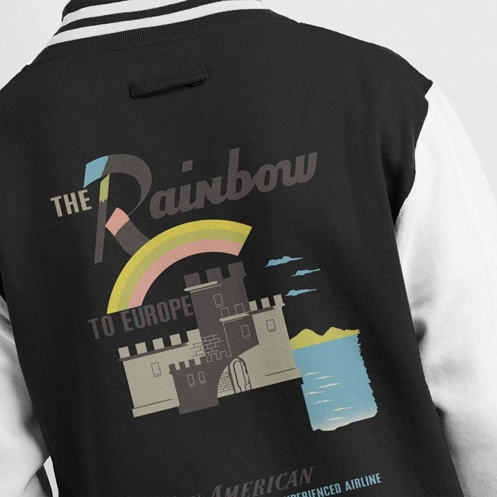 Куртка-бомбер Pan Am The Rainbow to Europe Детская, фото №4 Куртка-бомбер Pan Am The Rainbow to Europe Детская, фото №4