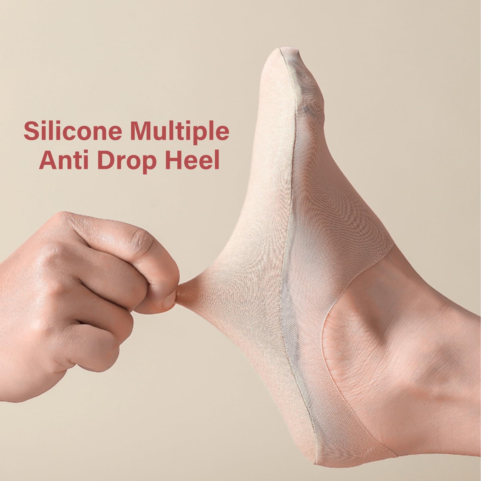 Носки-следки Женские Ультратонкие Дышащие, цвет, фото №6