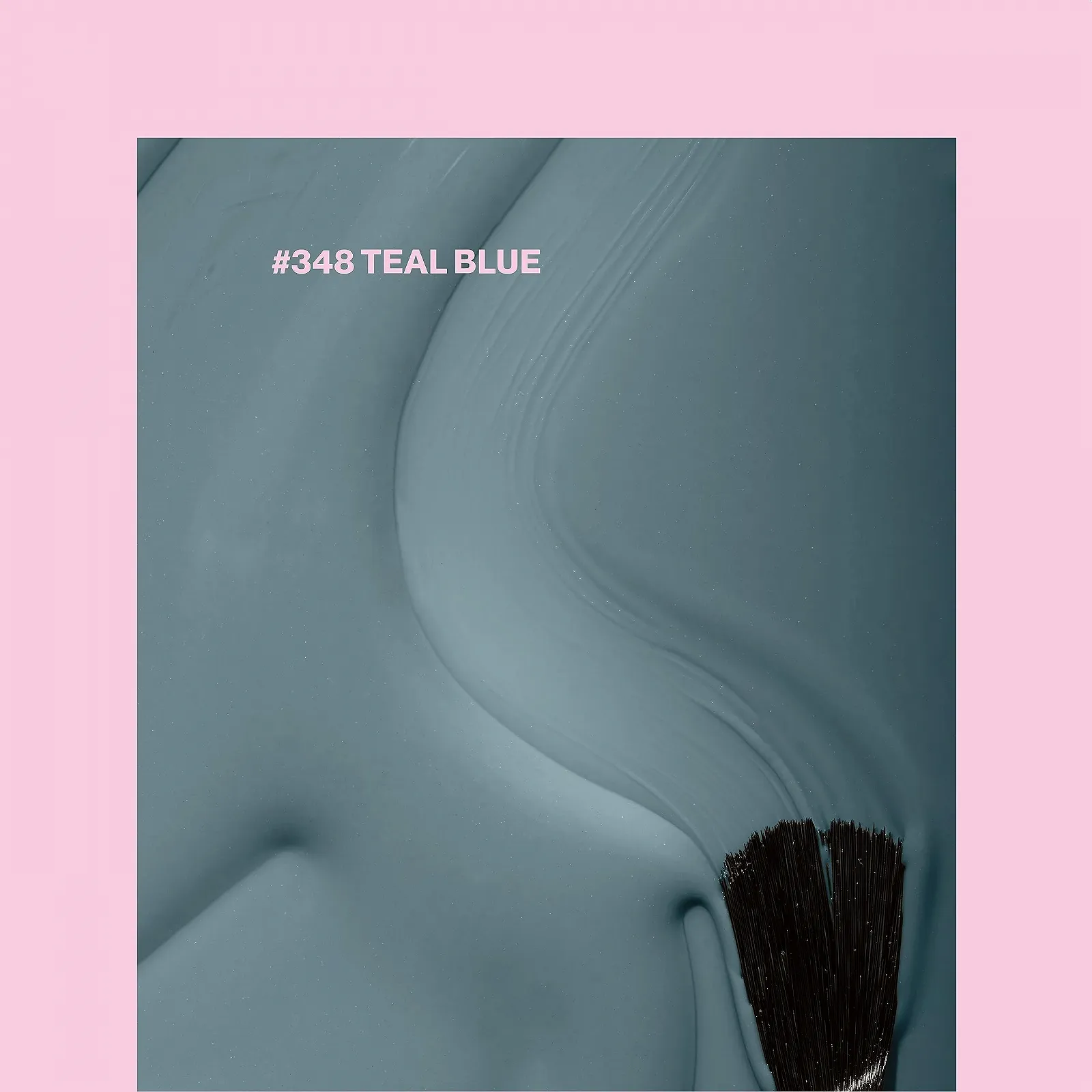 Гель-лак Pink Gellac 348 Teal Blue Синий, 15 мл, фото №2