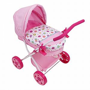 Коляска для кукол 509 Crew Daisy с большой складной навесом, корзиной для хранения & люлькой, игровая набор для детей 3+ (весенний розовый) цена на synthetic.ua - Фото 1 Коляска для кукол 509 Crew Daisy с большой складной навесом, корзиной для хранения & люлькой, игровая набор для детей 3+ (весенний розовый) synthetic.ua - Фото 1