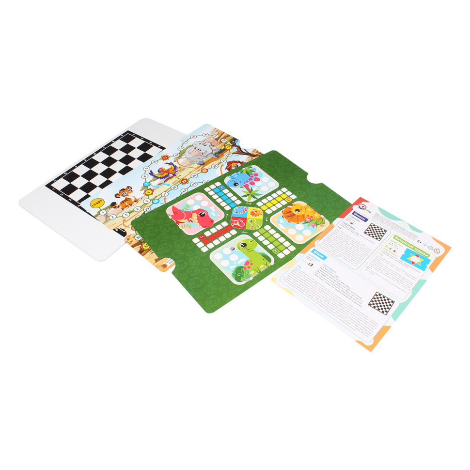 Детский столик Набор настольных игр Технок 9604TXK Развивающий игор 7, фото №3