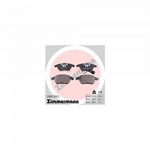 Комплект гальмівних колодок дискового гальма ZIMMERMANN 23587.200.1 для AUDI VW VAG VW (FAW) - Фото 1