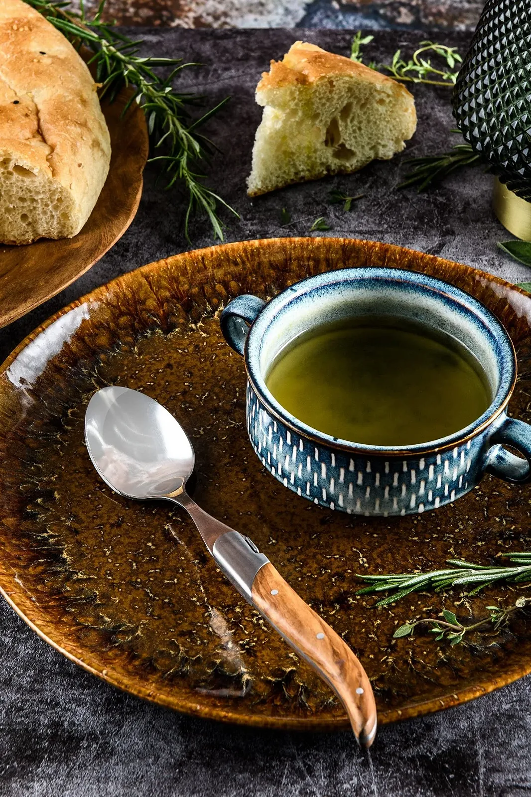 Ложка супова Laguiole Style de Vie Luxury Line, набір 6 шт., оливкове дерево, фото №7 Ложка супова Laguiole Style de Vie Luxury Line, набір 6 шт., оливкове дерево, фото №7