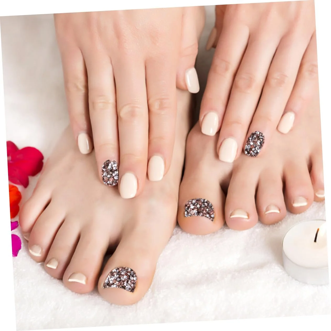 Бусины для ногтей FRCOLOR Микро хрустальные, 4 упаковки по 5760 штук, фото №8 Бусины для ногтей FRCOLOR Микро хрустальные, 4 упаковки по 5760 штук, фото №8