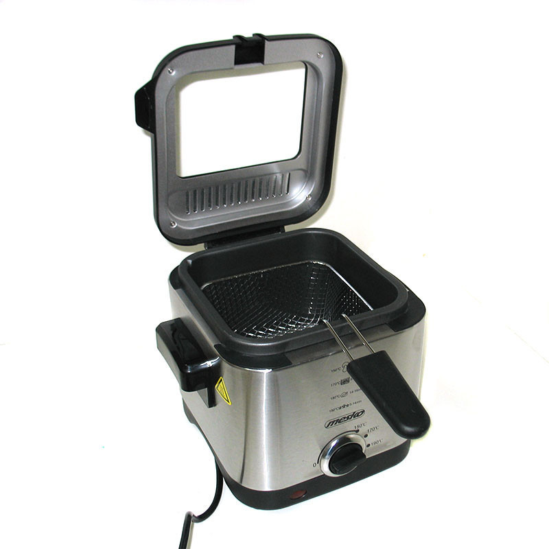 Фритюрница Mesko MS 4910 1.5 л 008323 серебристый , фото №2