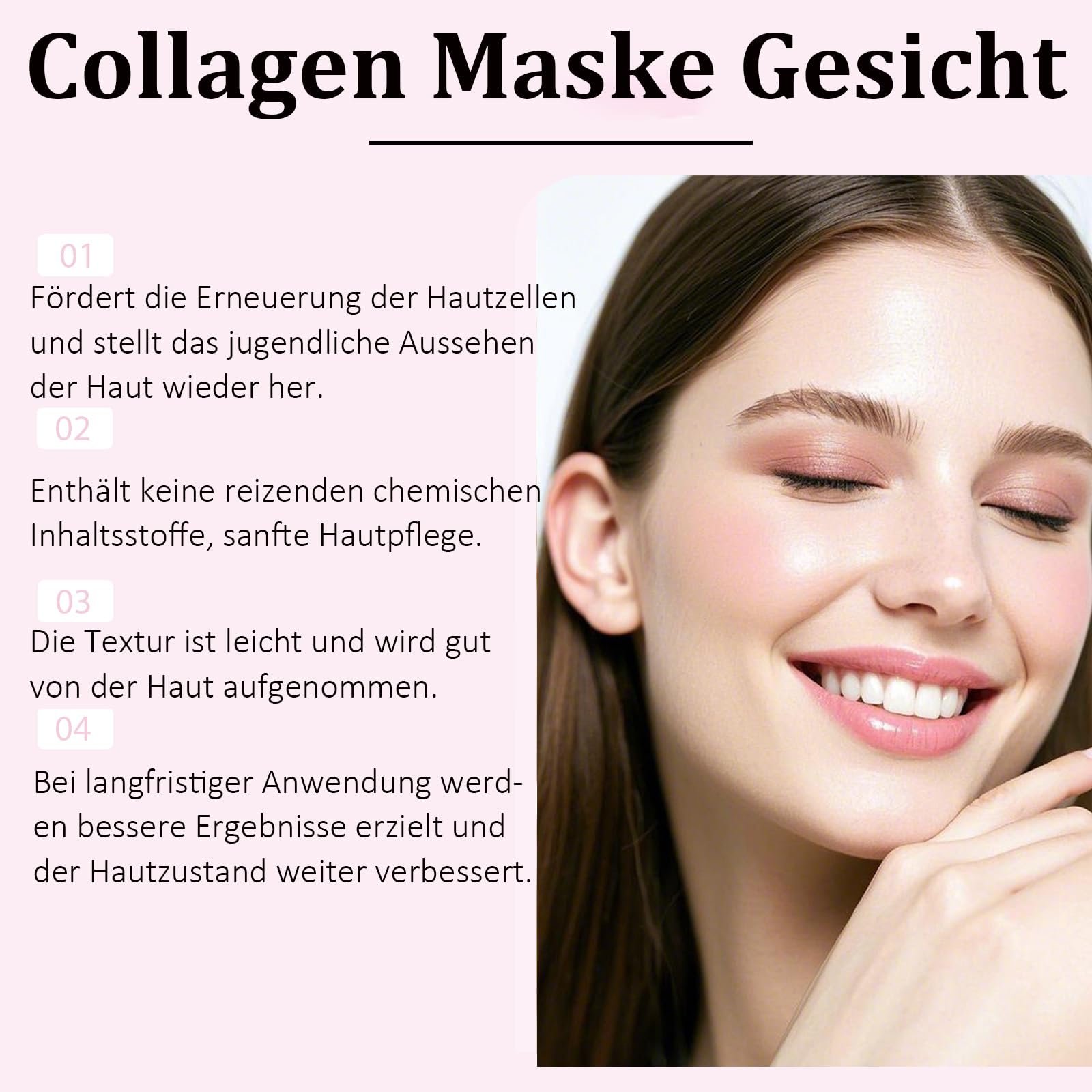 Маска Гелева Колагенова для Обличчя - Глибоке Відновлення (6 шт), фото №2 Маска Гелева Колагенова для Обличчя - Глибоке Відновлення (6 шт), фото №2