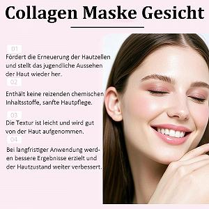 Маска Гелева Колагенова для Обличчя - Глибоке Відновлення (6 шт) synthetic.ua - Фото 1