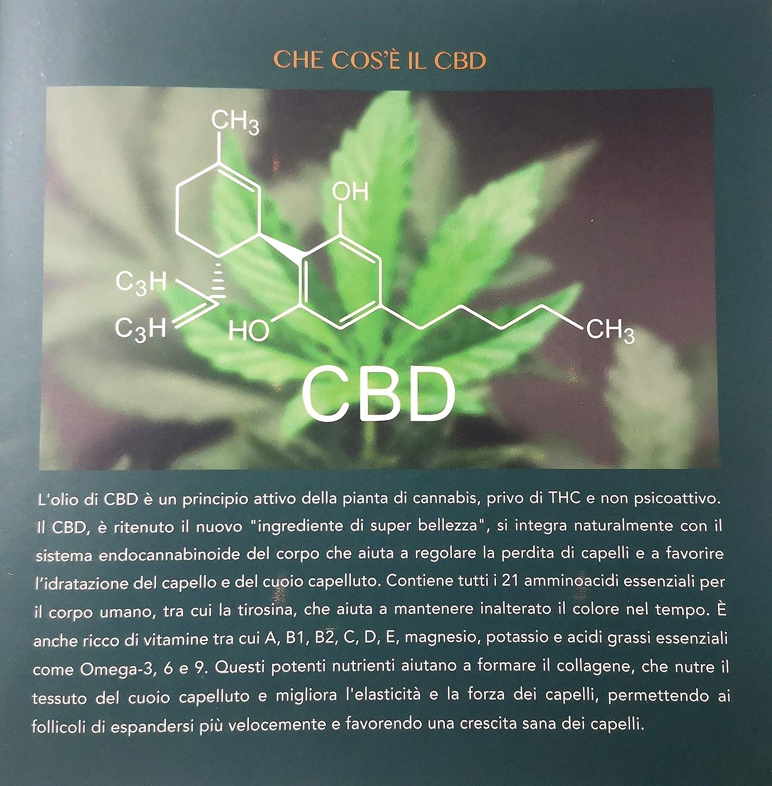 Лікування для шкіри голови Emera Живильний CBD 60 мл, фото №3