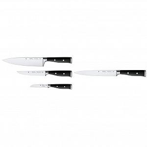 Набор ножей WMF Grand Class, 3 предмета и нож для мяса Grand Class 34 см - Фото 1