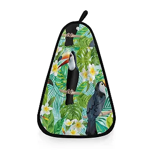 Підвісний рушник Tropical Palm Leaves Toucan поглинаючий швидкосохнучий - Фото 1