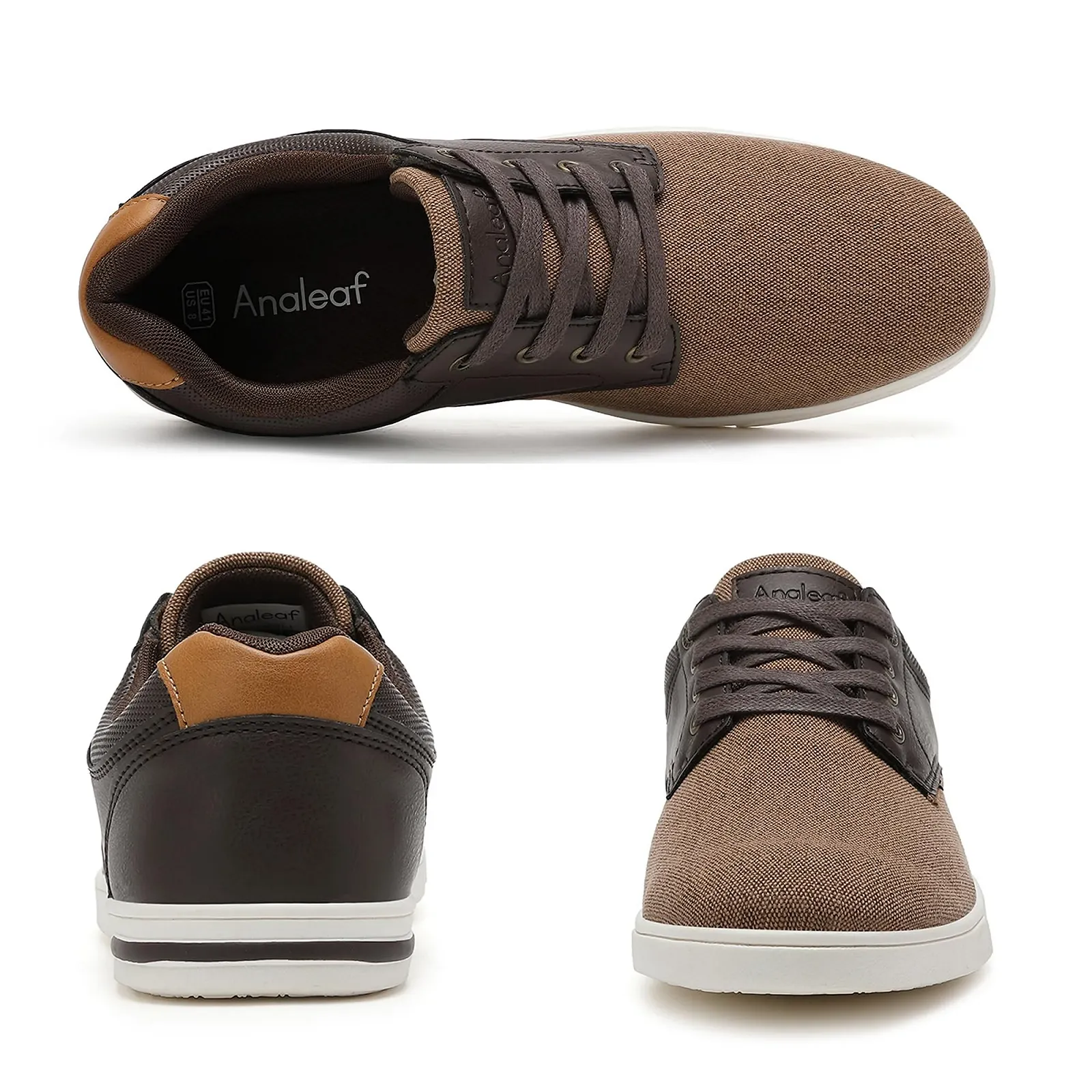 Чоловічі Кросівки ANALEAF Зручні та М'які, Ділові, фото №4 Чоловічі Кросівки ANALEAF Зручні та М'які, Ділові, фото №4