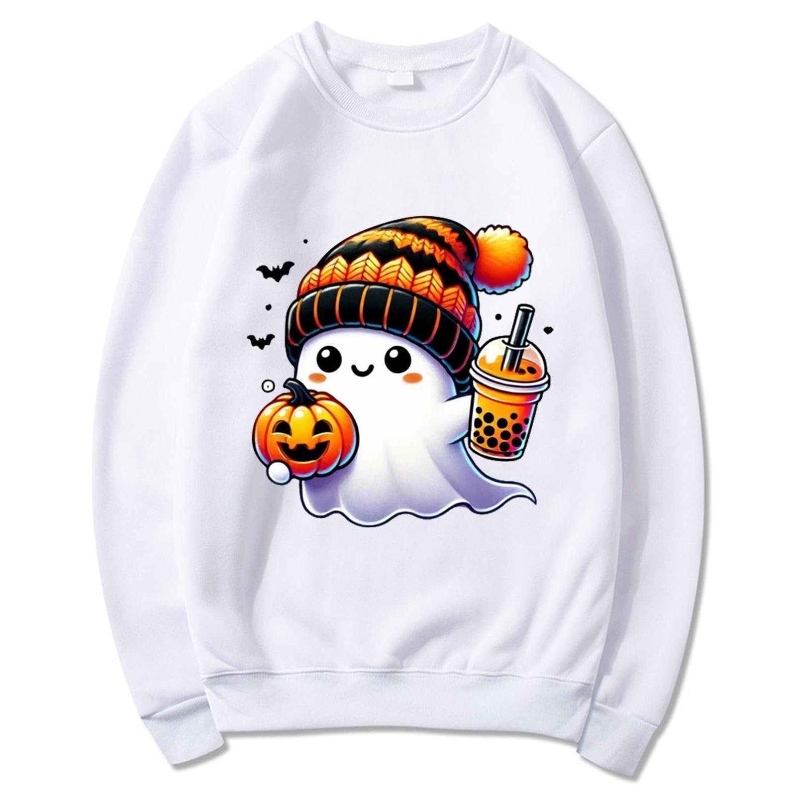 Хеллоуин Топы Женские Хеллоуин Толстовки Женская Милая Рубашка с Длинным Рукавом Сезонные Толстовки Осенняя Мода 2024 Хеллоуин Пушистая Зимняя Одежда, фото №2 Хеллоуин Топы Женские Хеллоуин Толстовки Женская Милая Рубашка с Длинным Рукавом Сезонные Толстовки Осенняя Мода 2024 Хеллоуин Пушистая Зимняя Одежда, фото №2