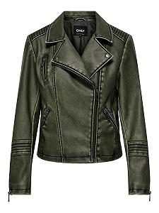 Куртка Biker ONLY Onlhalli Gemma Faux Leather Biker Cc OTW - Фото 1