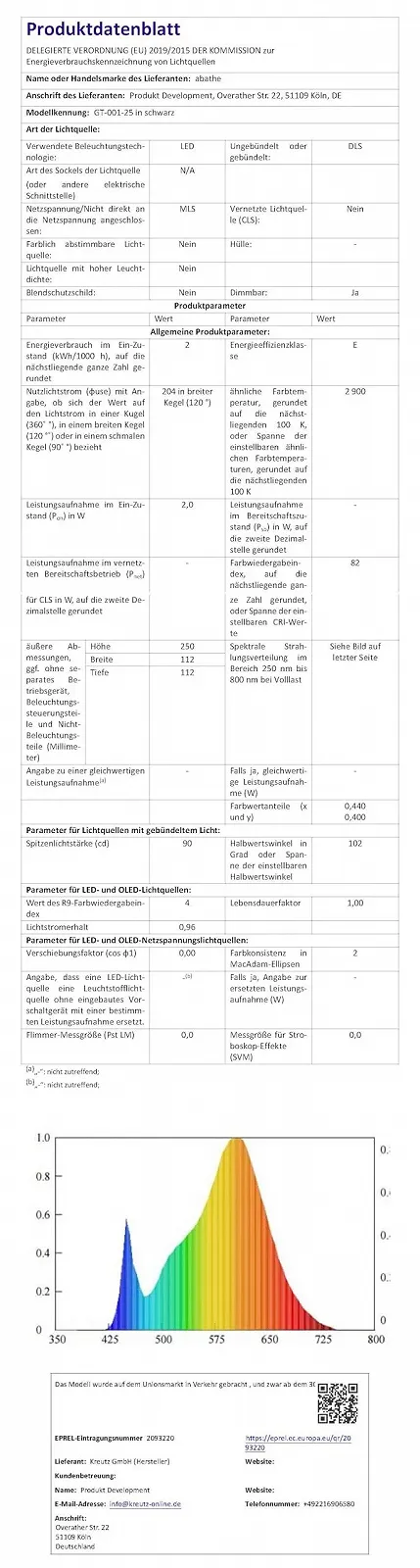 Настільна лампа LED Акумуляторна IP54 2700 K 25 см Біла, фото №5