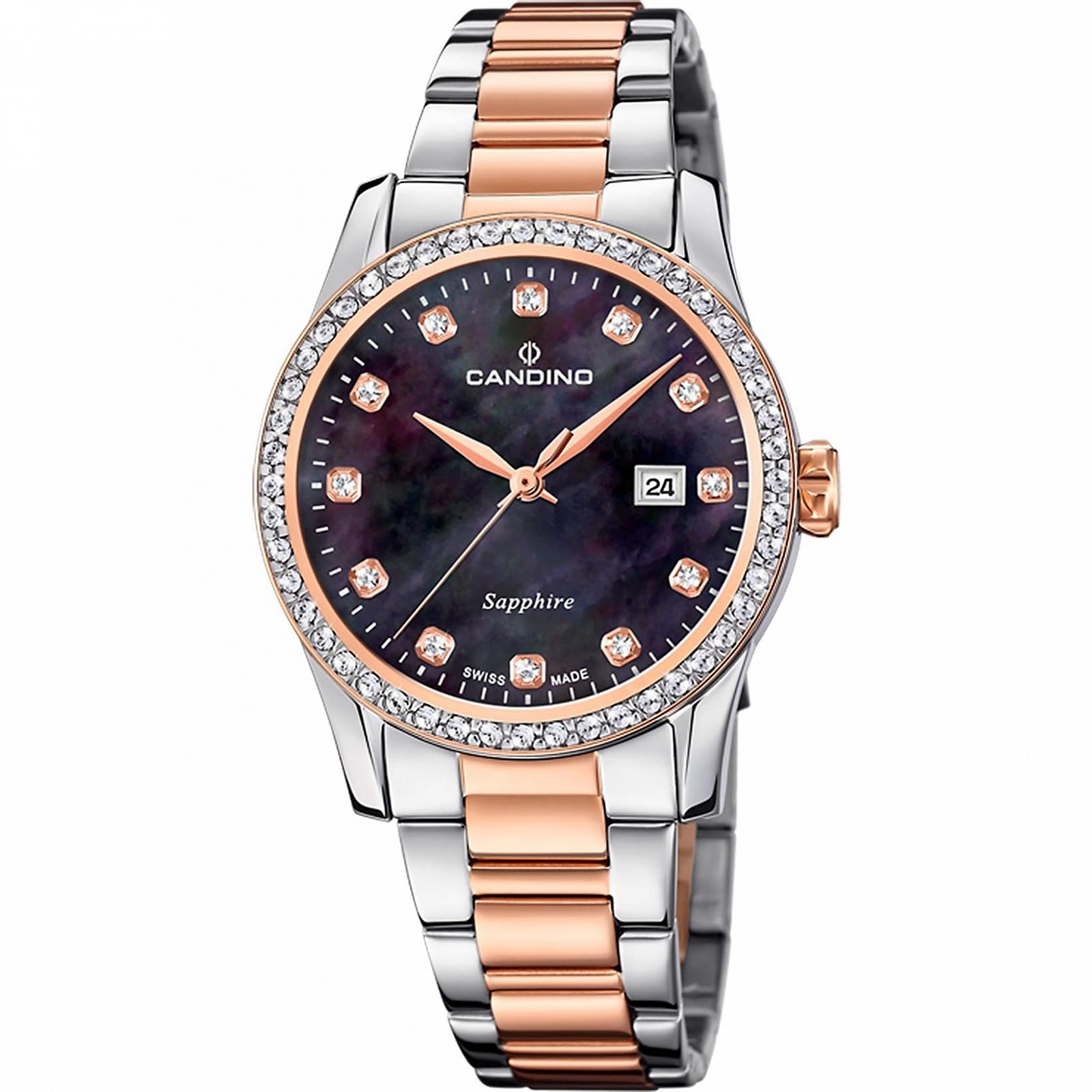 Женские часы Candino Lady Elegance Multi C4741/5, корпус из нержавеющей стали, серебристый ремешок из нержавеющей стали, черный, Браслет, фото №1 Женские часы Candino Lady Elegance Multi C4741/5, корпус из нержавеющей стали, серебристый ремешок из нержавеющей стали, черный, Браслет, фото №1