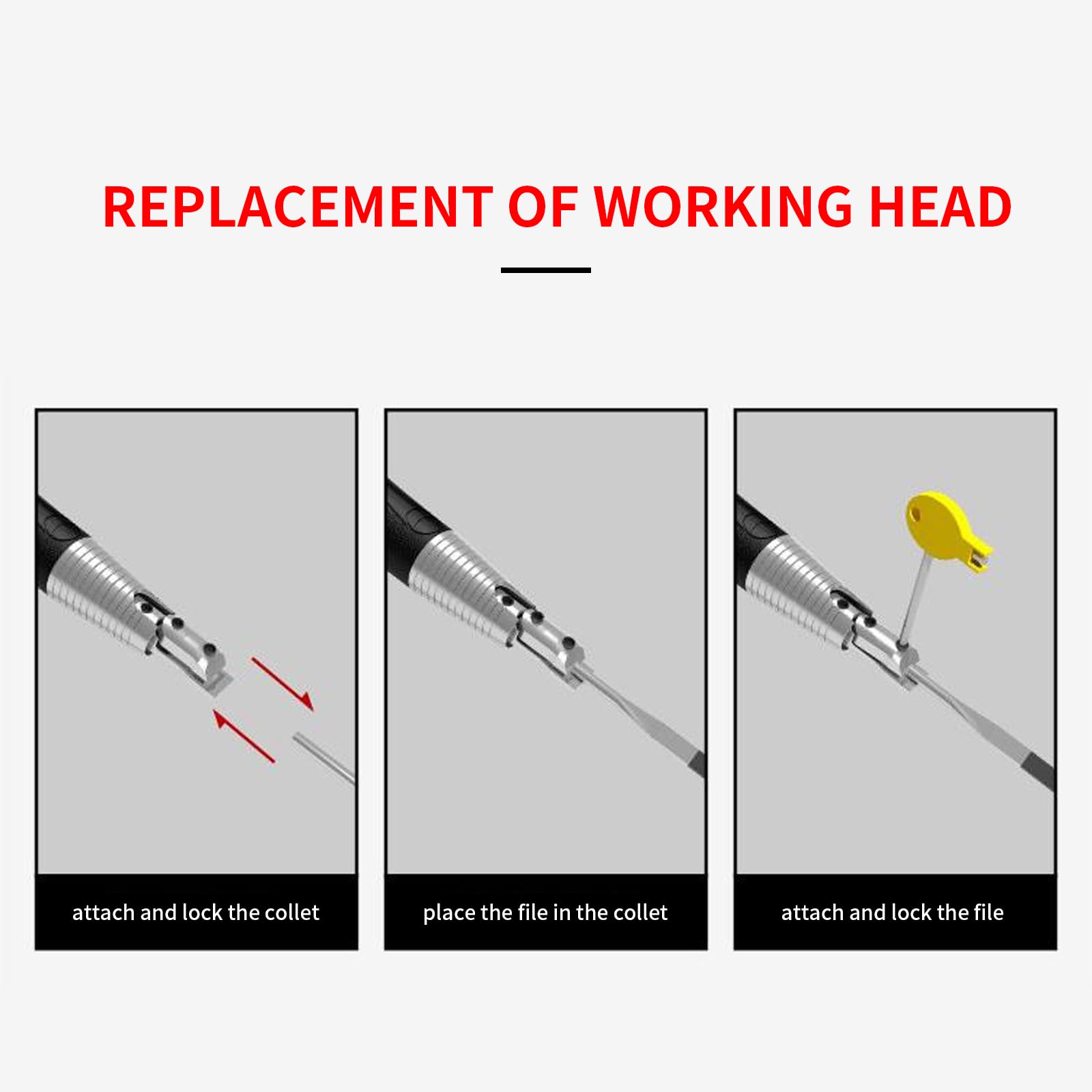 Шлифовальная машина Micro Air Rod Пневматическая Ультразвуковая Ход 0.7 мм 28,000 об/мин Air Stick Set, фото №5 Шлифовальная машина Micro Air Rod Пневматическая Ультразвуковая Ход 0.7 мм 28,000 об/мин Air Stick Set, фото №5