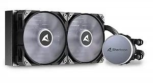 Водяное охлаждение AIO Sharkoon S70 RGB Type 240 мм synthetic.ua - Фото 1