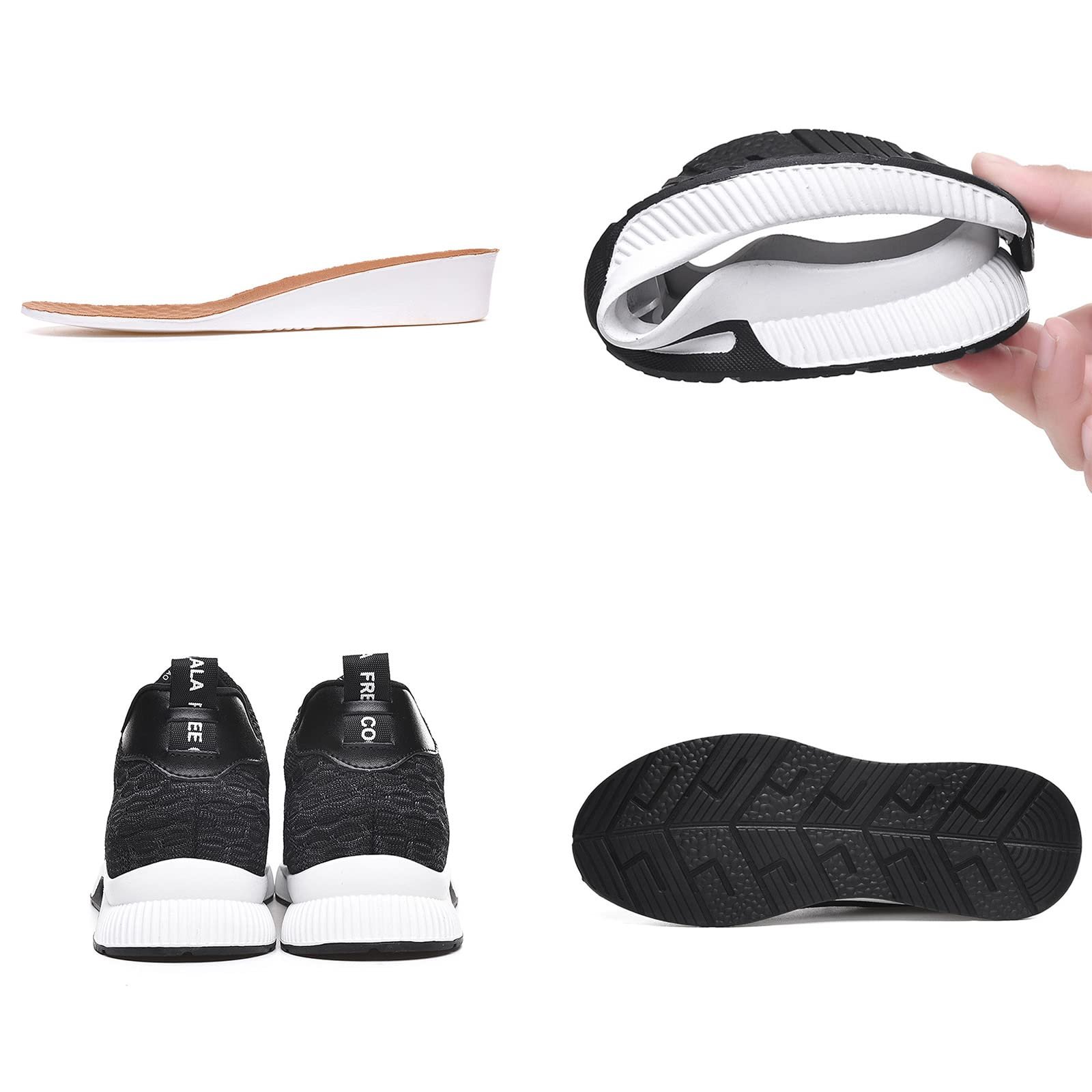 Чоловічі Кросівки з ліфтом 6 см, Кросівки на шнурівці, легкі дихаючі Кросівки для костюма, спортивне взуття на шнурівці, взуття для відпочинку, фото №3 Чоловічі Кросівки з ліфтом 6 см, Кросівки на шнурівці, легкі дихаючі Кросівки для костюма, спортивне взуття на шнурівці, взуття для відпочинку, фото №3