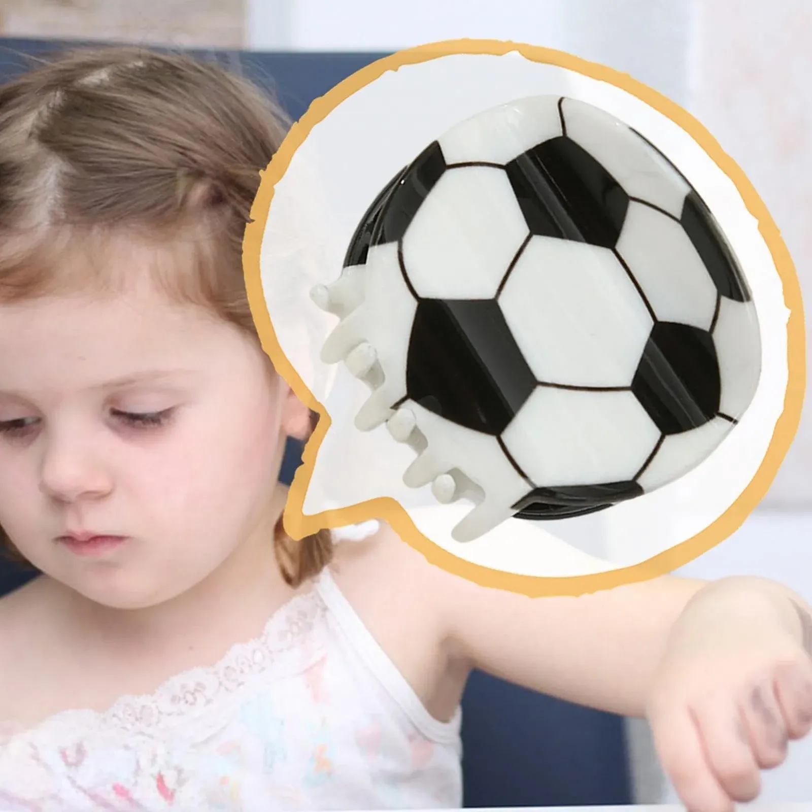 Заколка для волос Спортивная Креативный Футбол Баскетбольный Теннисный для женщин Спортивные аксессуары для волос для женщин и девушек, фото №3