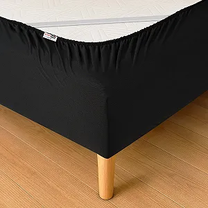 Чохол для ліжка WRAPPYBAG 140 x 200 см на гумці Чорний - Фото 1