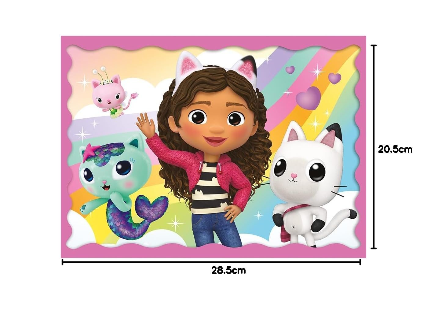 Пазл Trefl Gabby's Dollhouse Gabis Adventure 4-в-1 35-70 элементов, фото №10