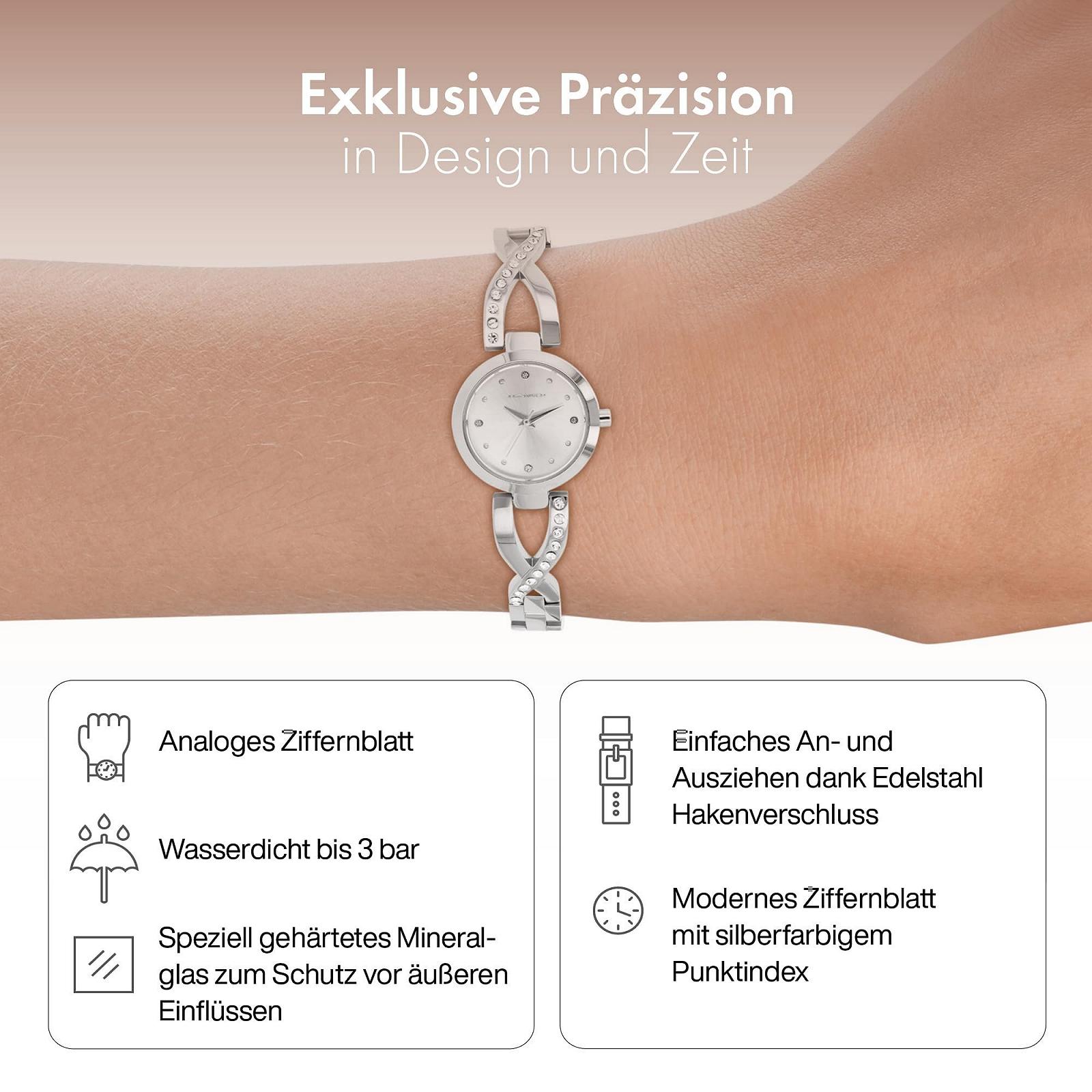 Часы Женские Just Watch Relana JW10174 Сталь Застежка-крючок Аналоговый Кварц, фото №3