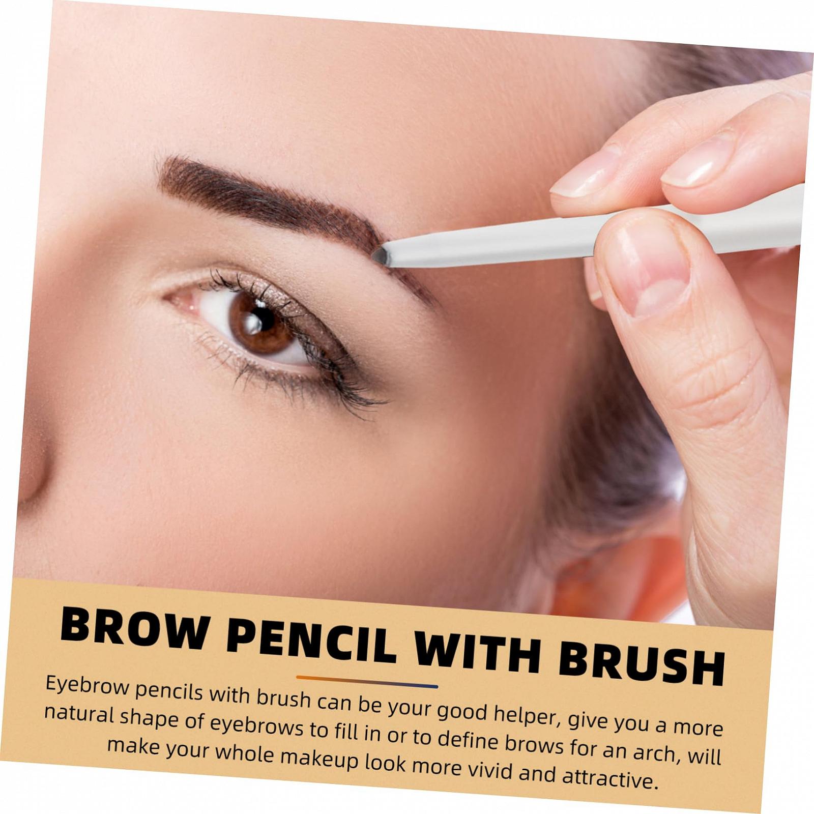 Инструмент HONMEET 2St Водонепроницаемый карандаш для бровей с щеточкой, фото №3