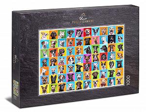 Пазл Ulmer Puzzleschmiede Classic 1000 элементов Colourful Dog 68 x 48 см - Фото 1