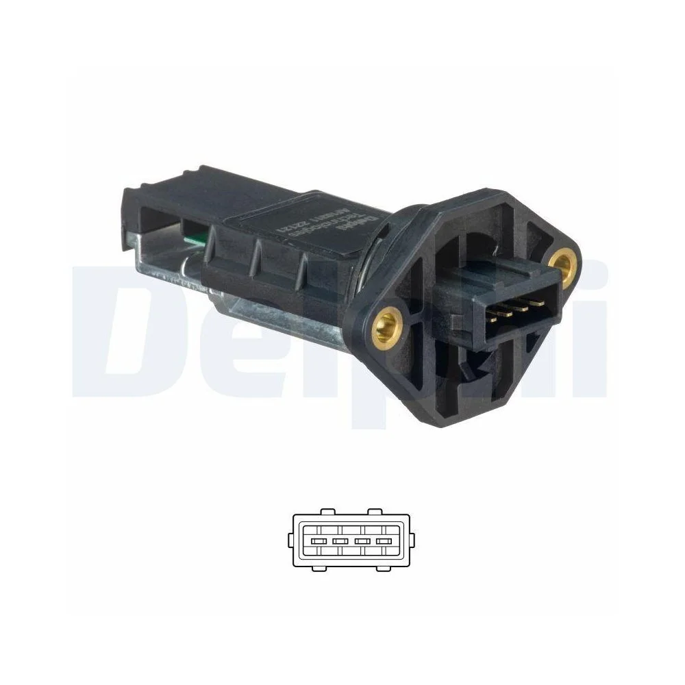 Витратомір повітря DELPHI AF10311-12B1 для VOLVO, фото №1