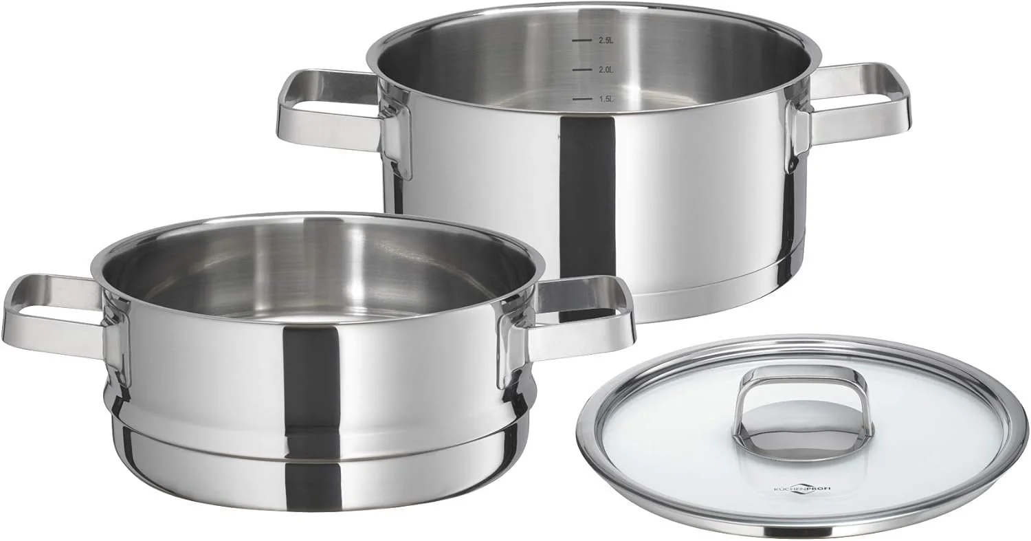 Пароварка Küchenprofi San Remo / 20см / Нержавеющая сталь, фото №4